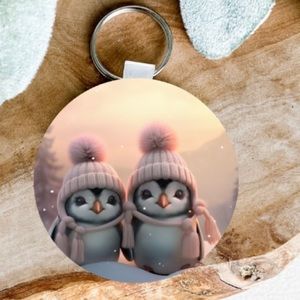 Penguin keychain